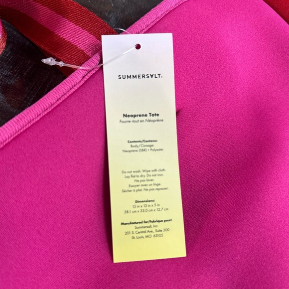 Summersalt Neoprene Tote NWT - Picture 5 of 9